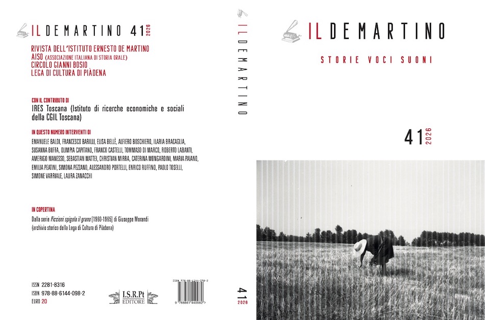 Copertina nel numero 41 della rivista Il De Martino - 2026