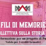 Percorso di formazione Fili di memorie| Roma, febbraio-marzo 2024